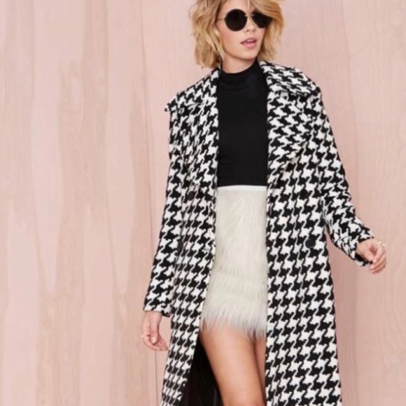 houndstooth coat